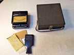 Soviet scientific instrument carrying case with leather handle – detail 7