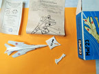 Original cardboard box and stand for the Soviet plastic jet model – detail 10