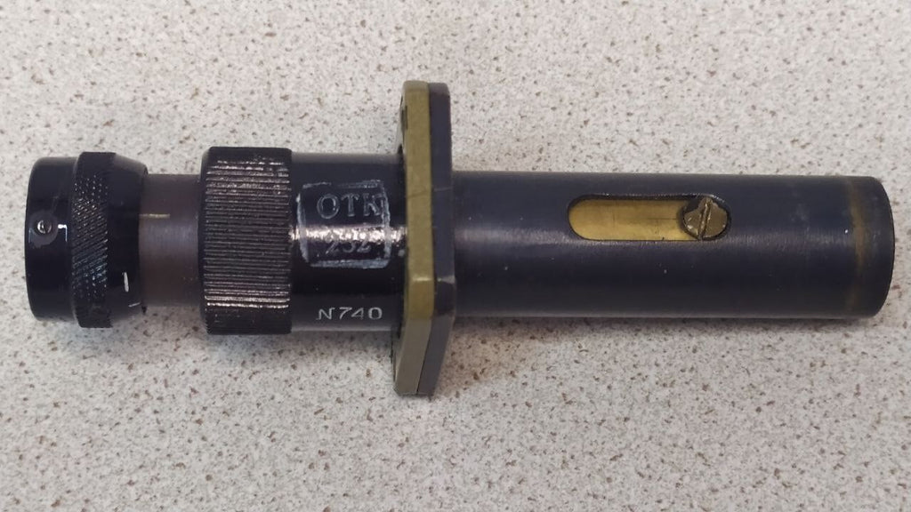 OTK 232 quality control stamp and serial number N740 on the sight