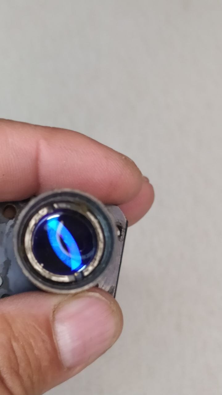 OTK 232 quality control stamp and serial number N740 on the sight – detail 6