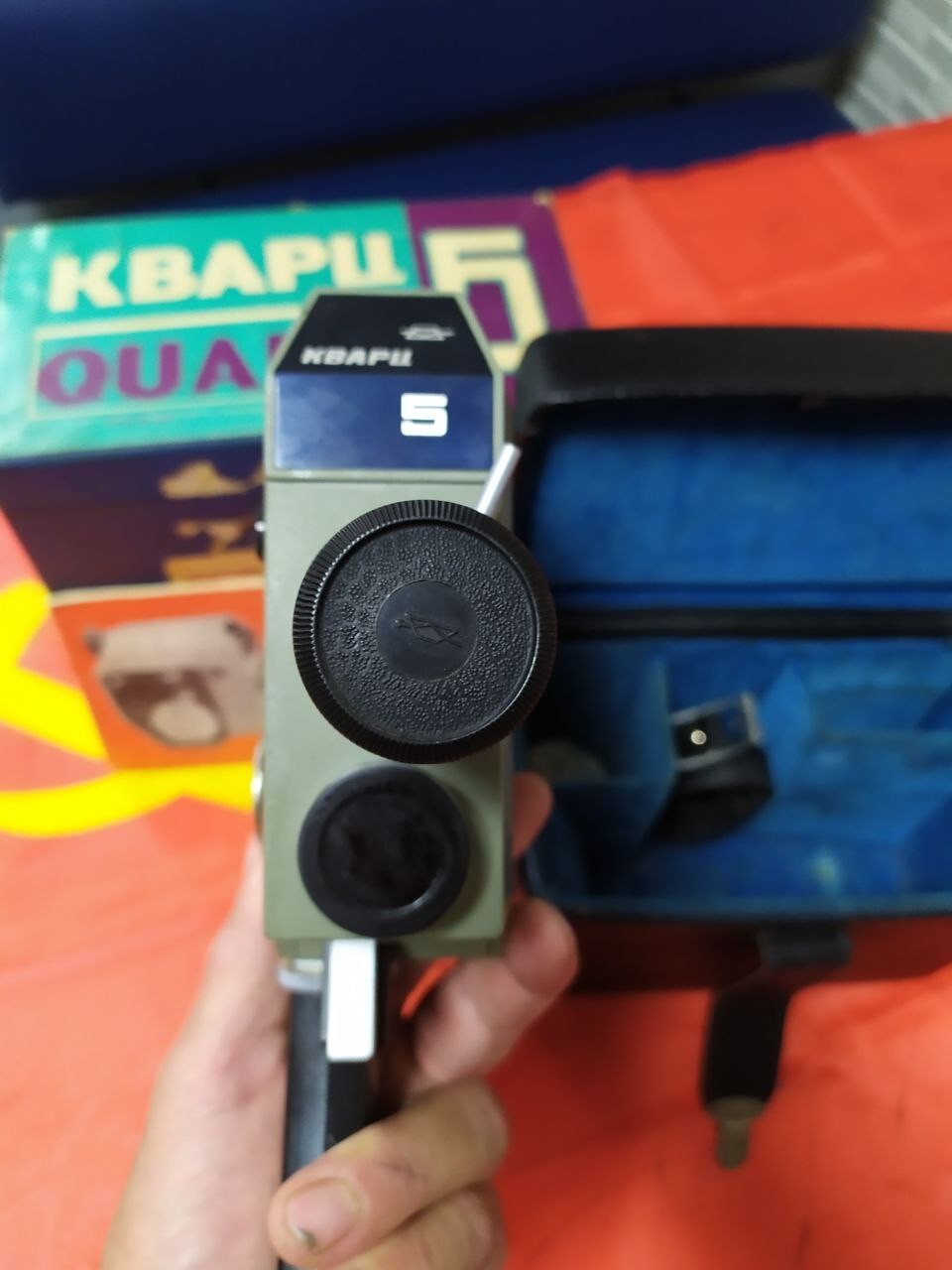 Meteor-2-4 zoom lens of the vintage Soviet cine camera – detail 13