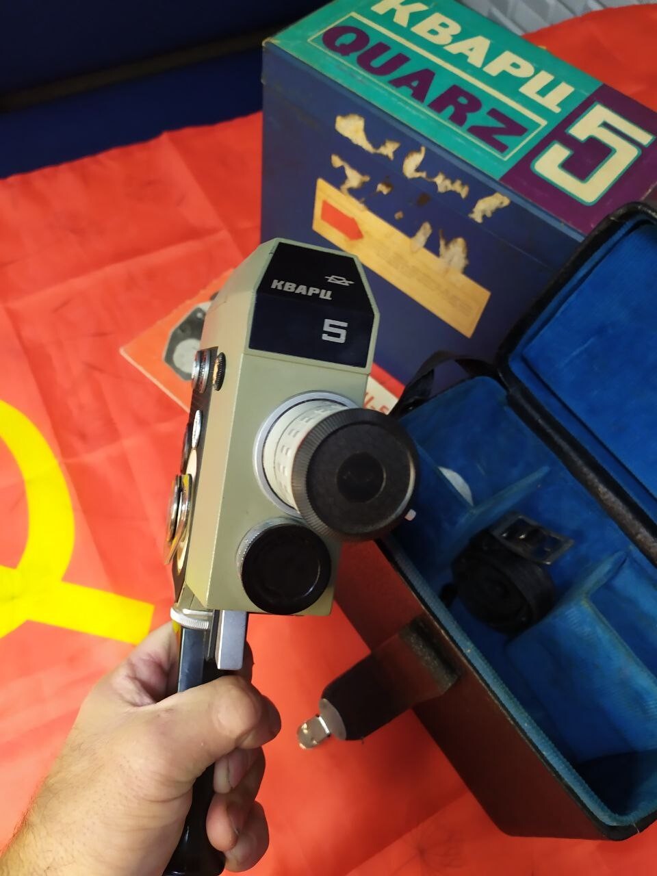Meteor-2-4 zoom lens of the vintage Soviet cine camera – detail 19