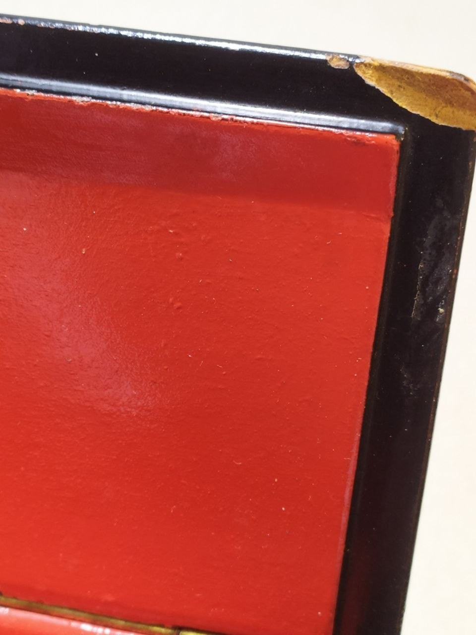 USSR lacquered box with painted lid – detail 10