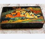 USSR lacquered box with painted lid