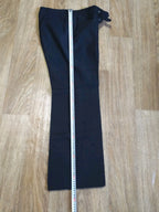 Black wool double-breasted tunic with gold bullion collar patches – detail 17