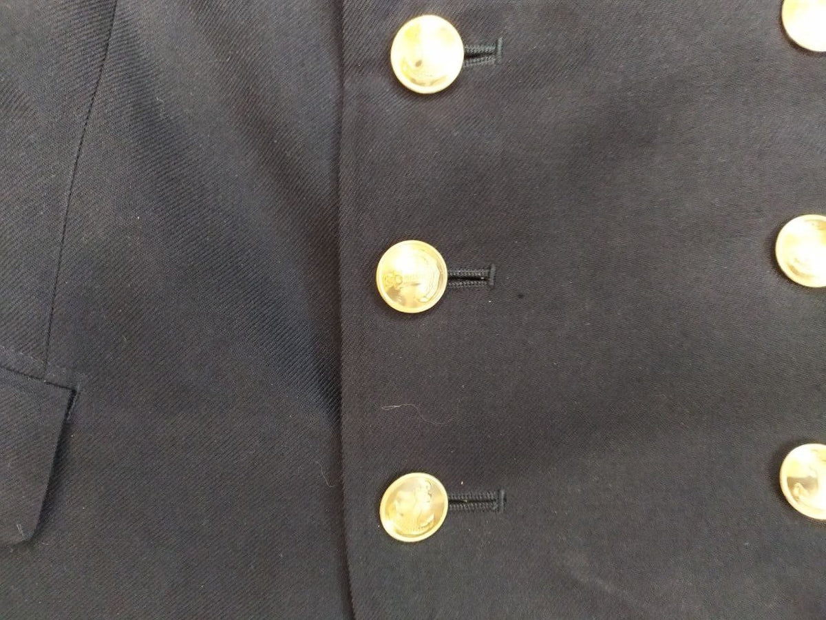 Original Promkombinat V/T 631 label inside the Soviet officer uniform – detail 7