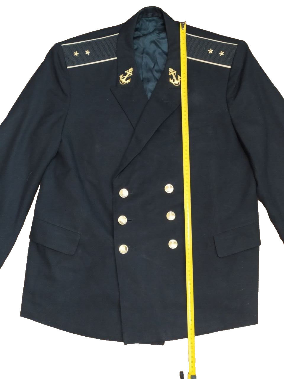 Soviet navy lieutenant jacket shoulder boards with two gold stars – detail 8