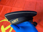 Soviet navy uniform peakless cap interior with handwritten name Nagorny – detail 12