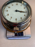 Vostok naval ship clock dial with original hands and red seconds hand – detail 11