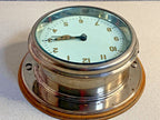 Old Soviet navy clock case with authentic patina