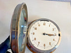 Vostok naval ship clock dial with original hands and red seconds hand – detail 8