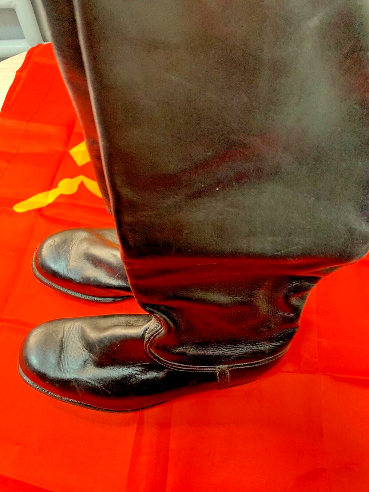 Soviet officer uniform boots marked size 277 / 43 – detail 7
