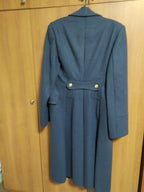 Unissued Soviet wool overcoat with original brass buttons – detail 7
