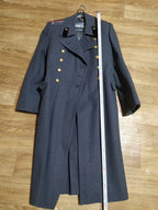 Soviet greatcoat black velvet collar tabs with stars – detail 9