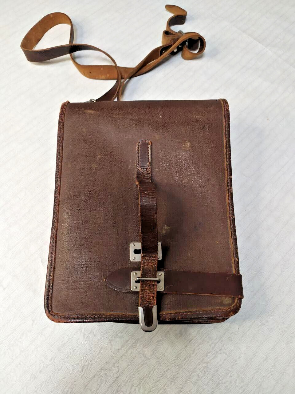 Interior of Soviet army tablet with clear map windows and pen slots – detail 11