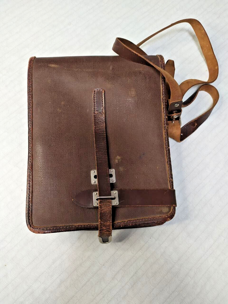 Interior of Soviet army tablet with clear map windows and pen slots – detail 5