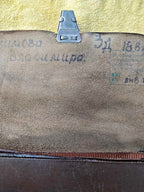 Planshet flap with factory stamp dated 1988