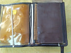 Soviet army field tablet interior with transparent plastic map sleeve – detail 5