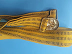 Reverse side of USSR ceremonial belt lining with sliding hook adjustment