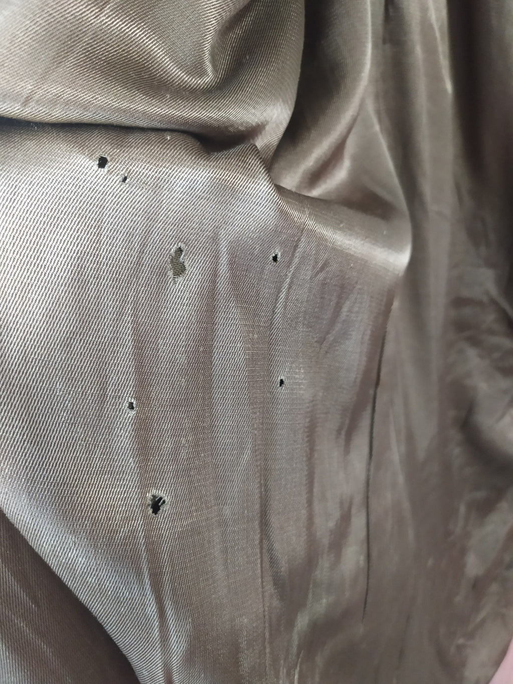 Spetsodezhda factory label dated 1989 inside the USSR military raincoat – detail 9