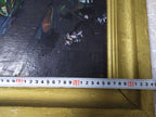 Art Fund of the USSR Podolsk factory stamp on the back of the Soviet era art – detail 15
