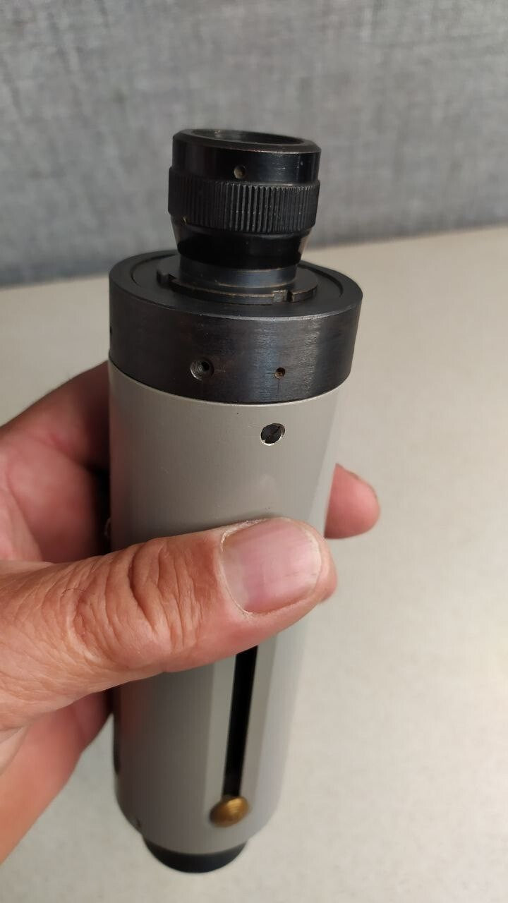 Side measurement scale from -2 to +2 on the Soviet optical tool – detail 9