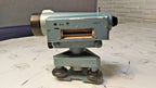 Soviet surveying instrument spirit level vial close-up