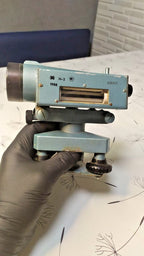 N-3 optical level eyepiece and adjustment knobs, made in USSR 1988 – detail 8