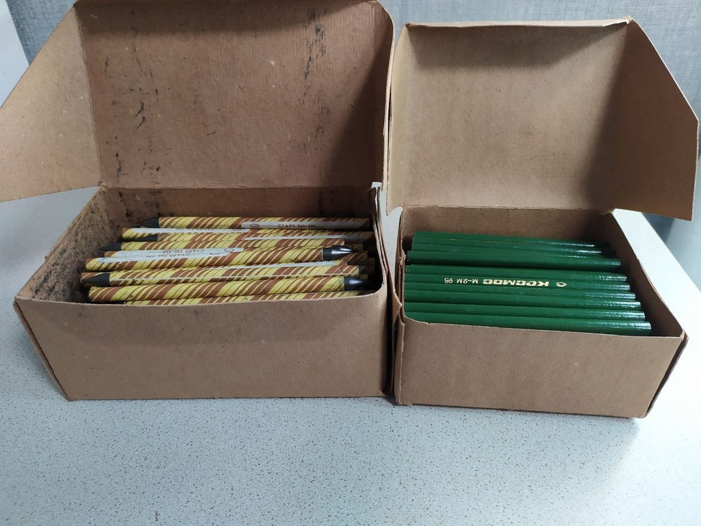 Vintage Soviet graphite pencils unsharpened, NOS – detail 10