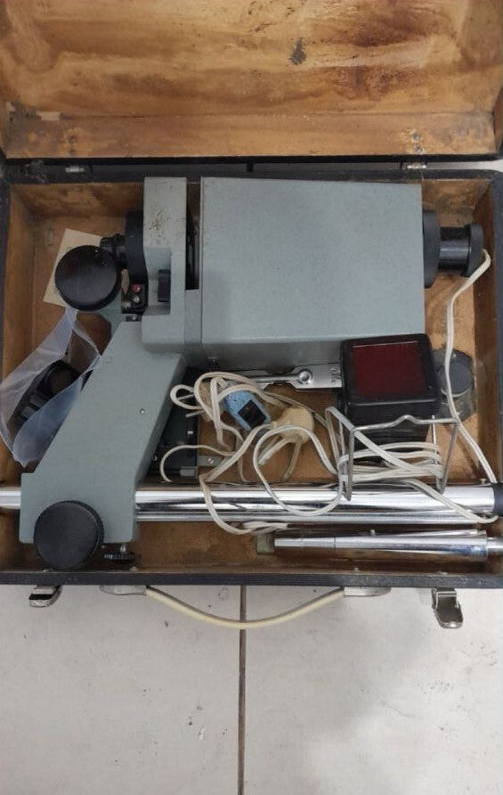 Don-103 enlarger packed in its original black hard carrying case