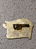 Back of the Ukrainian SSR festival pin