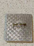 Reverse of the Soviet October Revolution pin