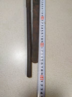 Vintage Soviet tools: heavy-duty steel wrench with patina and surface rust – detail 9