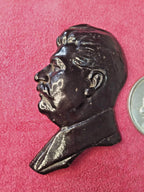Measuring the Stalin and Lenin Soviet wall plaques