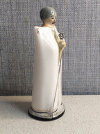 Zmiyev porcelain figurine blue Z factory mark on the underside