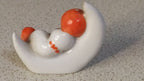 Small factory mark on the bottom of a Soviet porcelain figurine – detail 10