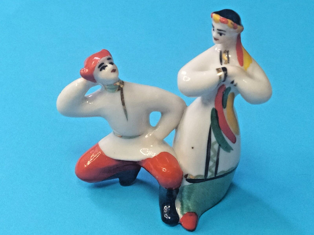 USSR porcelain figurine base with original Soviet-era tag