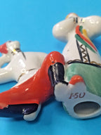 USSR porcelain figurine base with original Soviet-era tag – detail 7