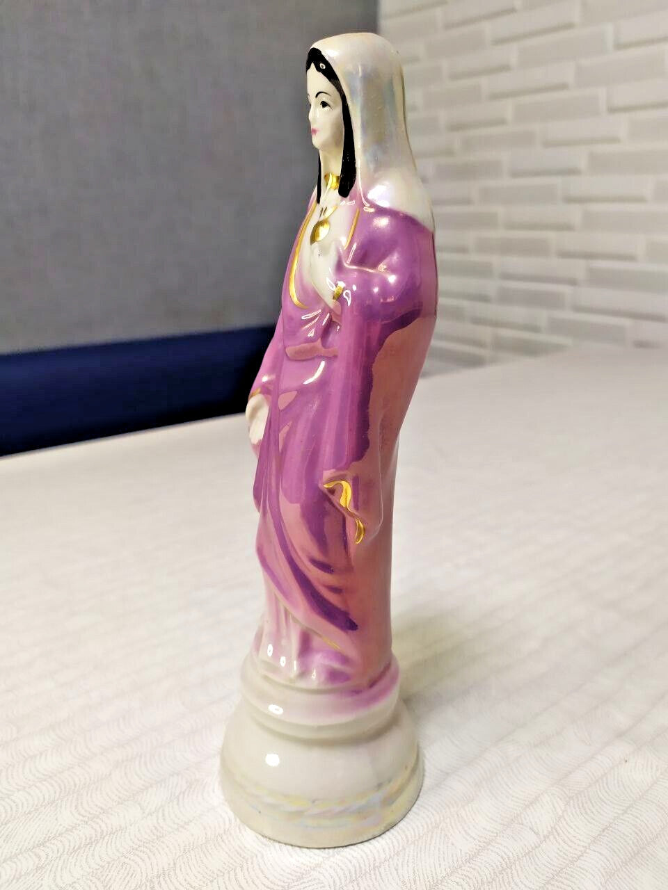 Green Polonne swan factory stamp and 2-C grade mark on the figurine base – detail 7