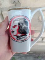 Back of the Myrhorod spa cup with town name and landscape emblem – detail 11