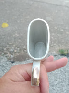 Factory logo and Soviet price stamp on the bottom of the Gogol cup