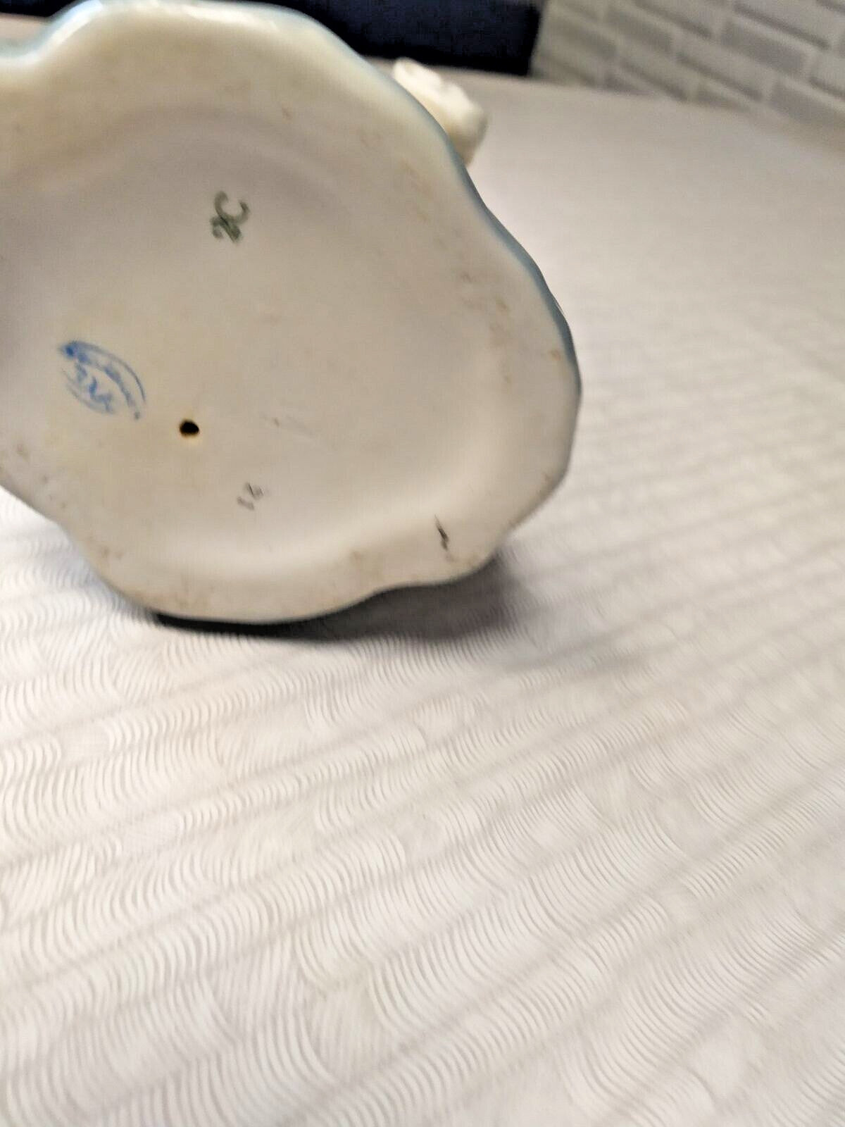 Polonne porcelain couple figurine titled May Night – detail 8