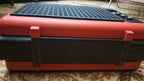 Lider-306 Mono electrophone with lid open showing turntable and tonearm – detail 11