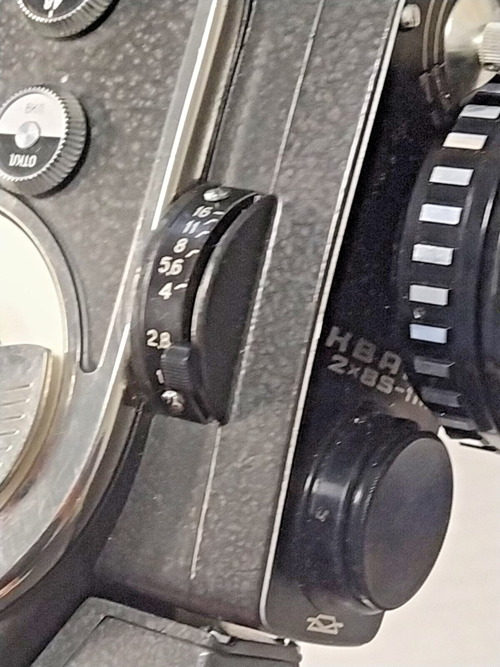Soviet movie camera with detachable pistol grip and leather case – detail 15