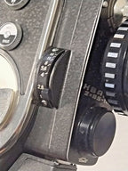 Soviet movie camera with detachable pistol grip and leather case – detail 15