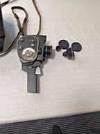 Soviet movie camera with detachable pistol grip and leather case – detail 18