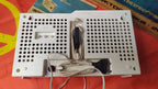Soviet vintage radio Elektronika-204 diagonal speaker grille and push-buttons – detail 11