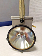 Vintage Soviet lamp side view showing the small red signal light – detail 8
