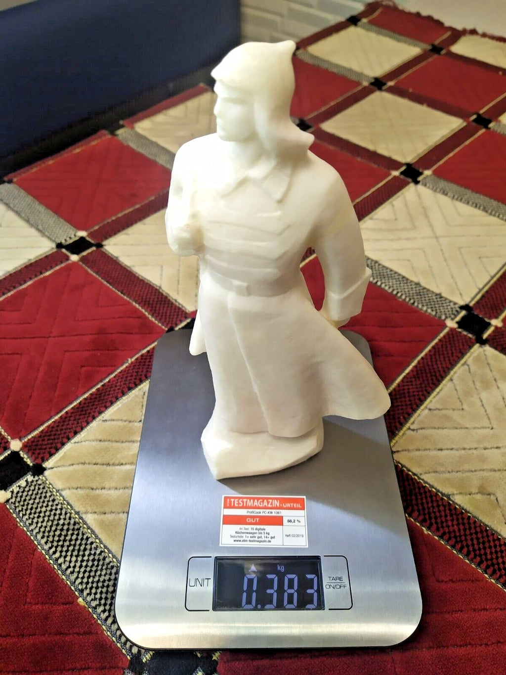 USSR soldier figurine on a flat stable base – detail 13