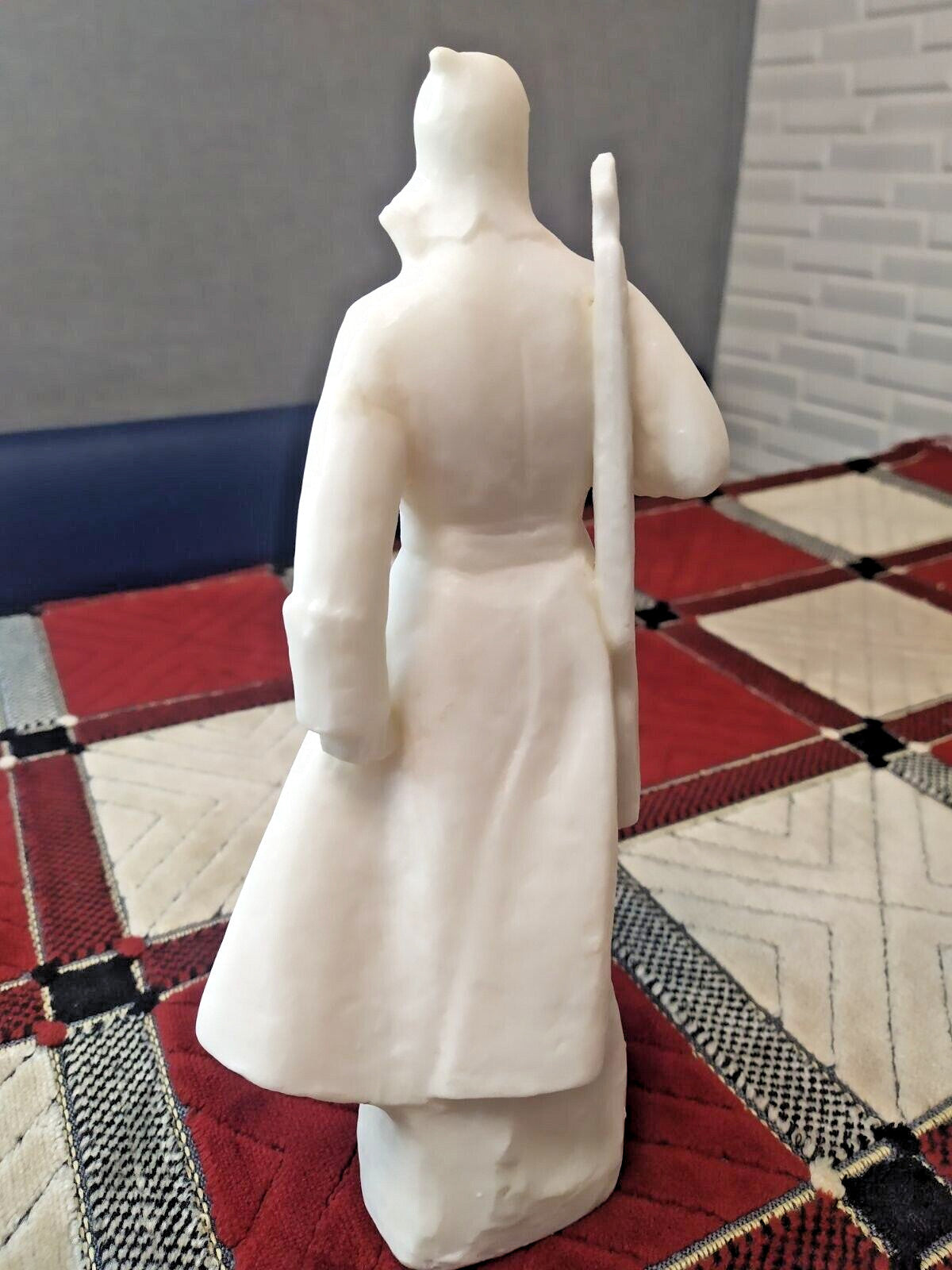Budenovka cap Red Army figure made of early Soviet hard plastic – detail 6